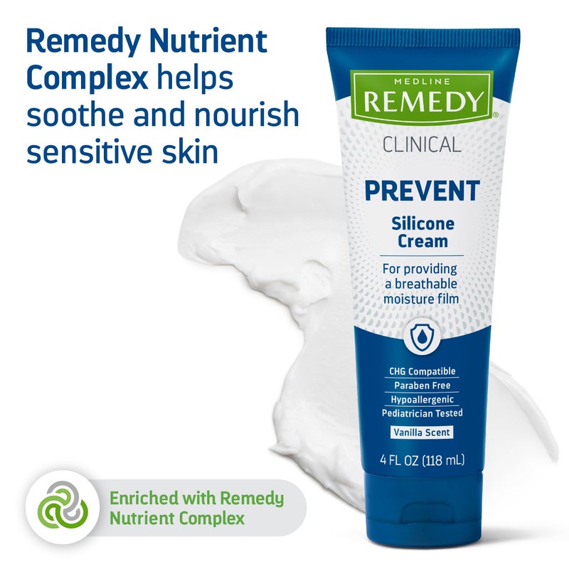 Medline Remedy Clinical Silicone Cream, Vanilla Scented, 4 oz. - Image 4